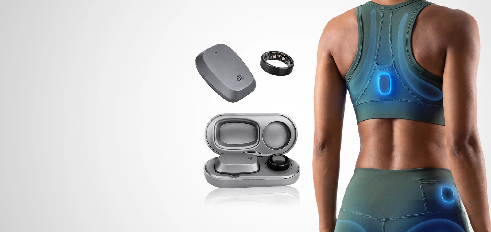 UniShapeウェアとデバイスのブランド製品イメージ